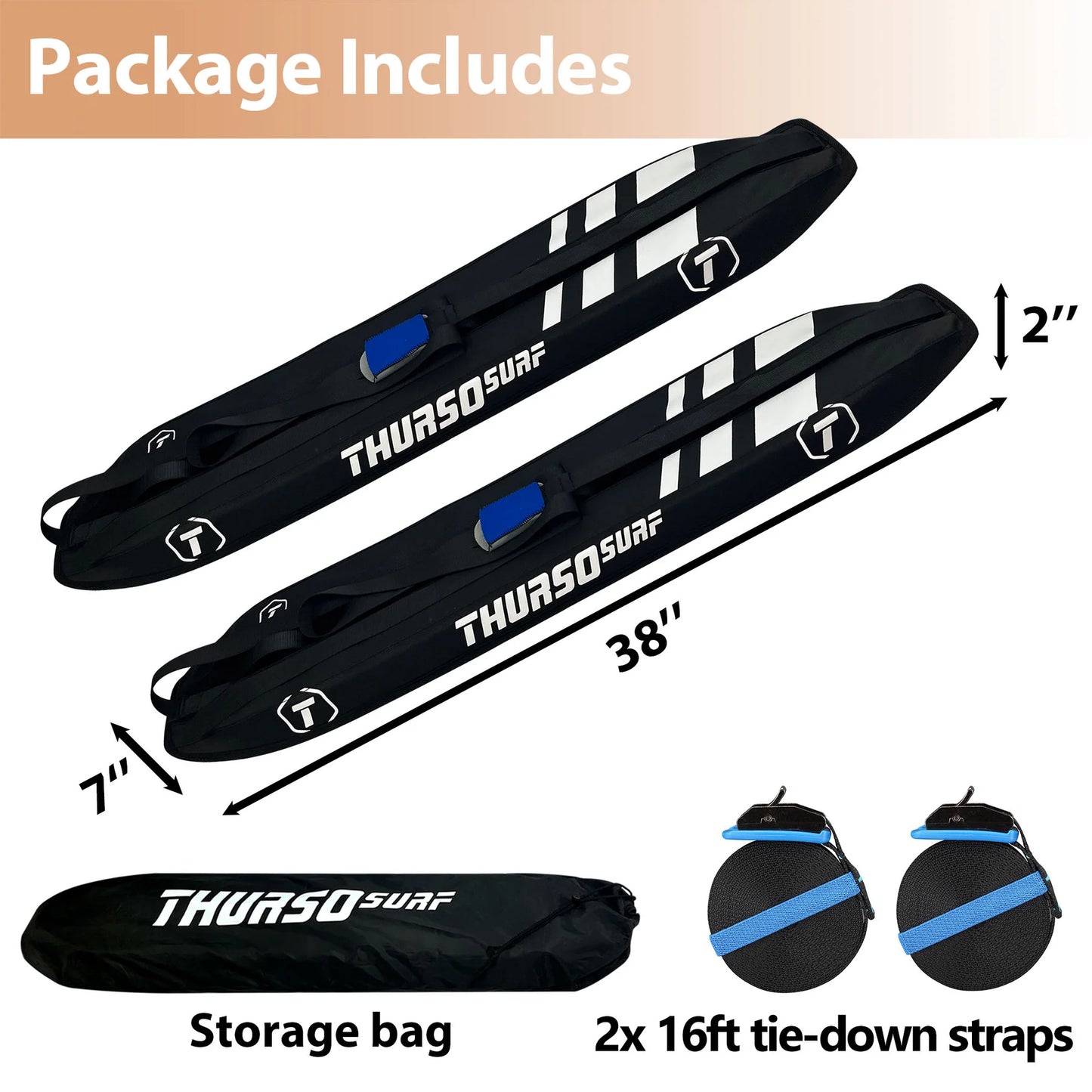 THURSO SURF Universal Surfboard Roof Rack