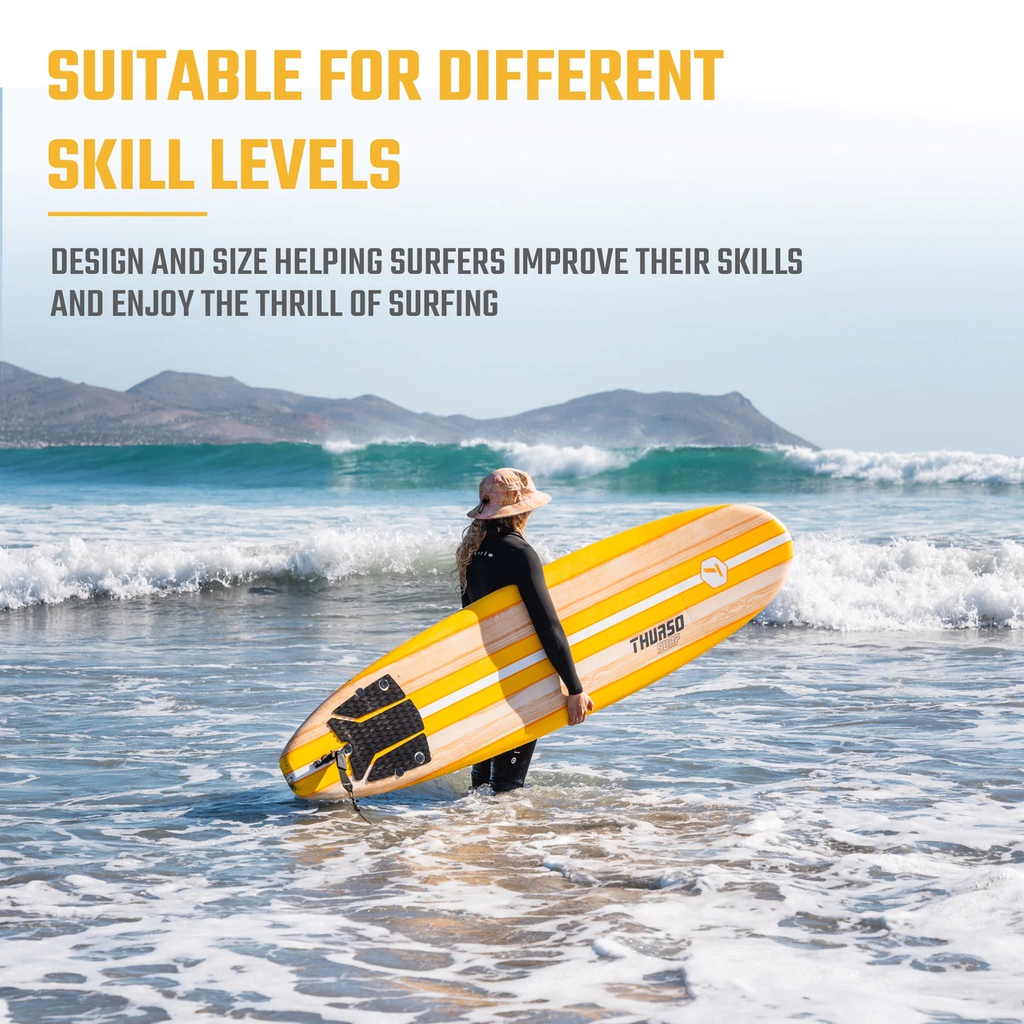 Spire 8 ft Soft Top Surfboard