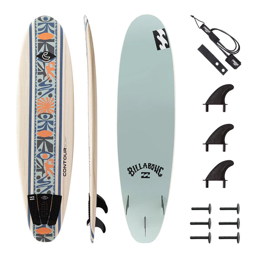 Billabong x CONTOUR SURF Aero 7 ft Soft Top Surfboard