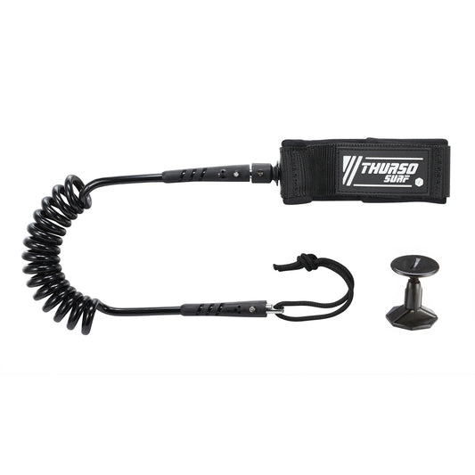 Thurso Surf Bodyboard Coiled Leash 4 ft